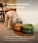 Soufflé Pet Bowl - Avocado Green